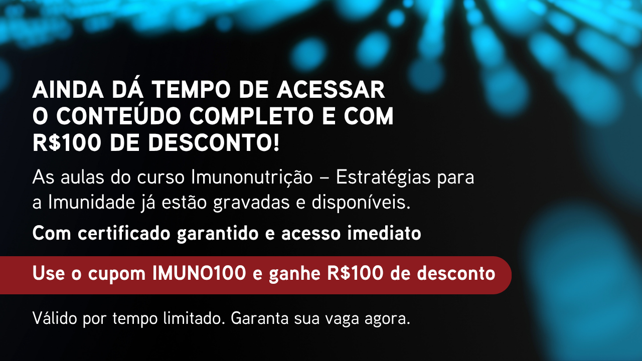 Imunonutrição - Cupom 100